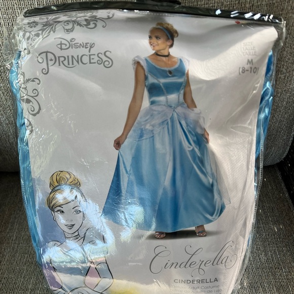 Disney Princess Blue Dress with Silver Accents - Picture 1 of 5